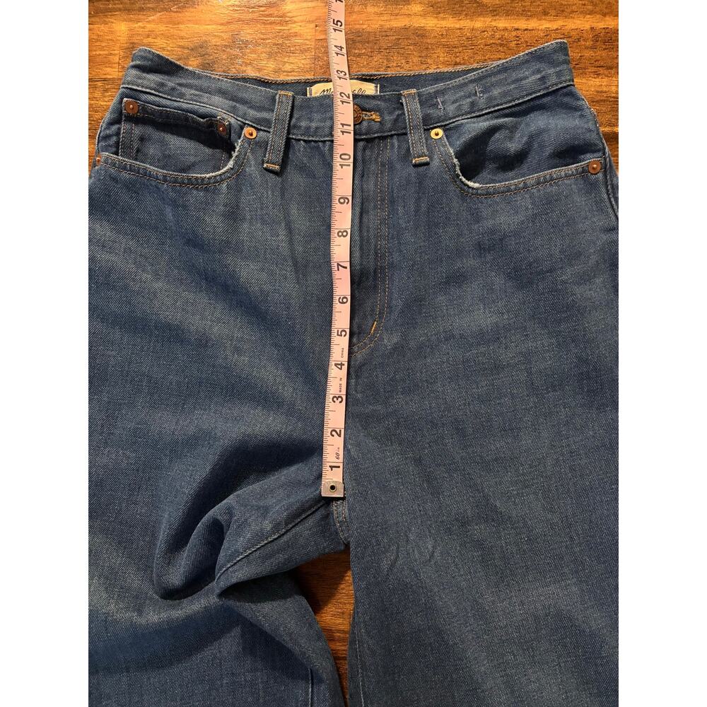Madewell Women's Straight Leg Jeans - Blue - Picture 11 of 14